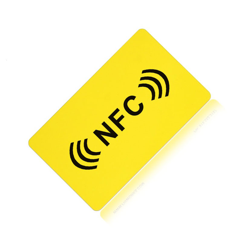 13.56MHZ Frekans Plastik RFID NFC Temassız Ödeme Güvenliği nfc Akıllı Kart