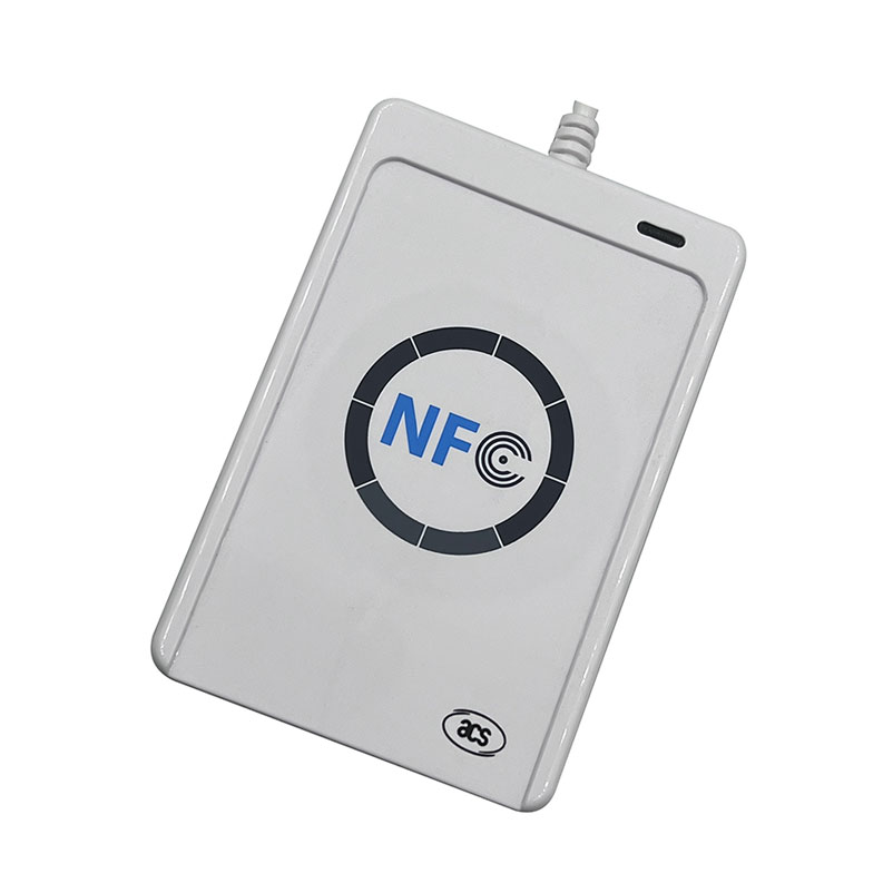 Taşınabilir ACR122U 13.56Mhz ISO14443 USB Bağlantı Noktası NFC Çip Okuyucu Yazar Akıllı Kart Okuyucu